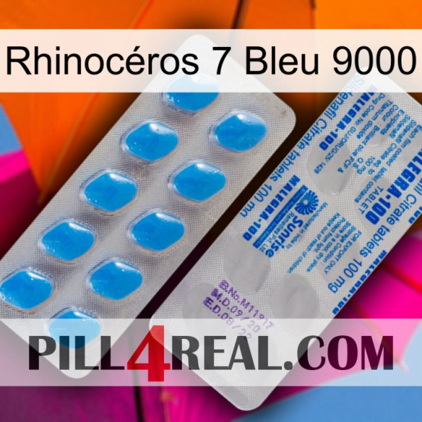 Rhinocéros 7 Bleu 9000 new15